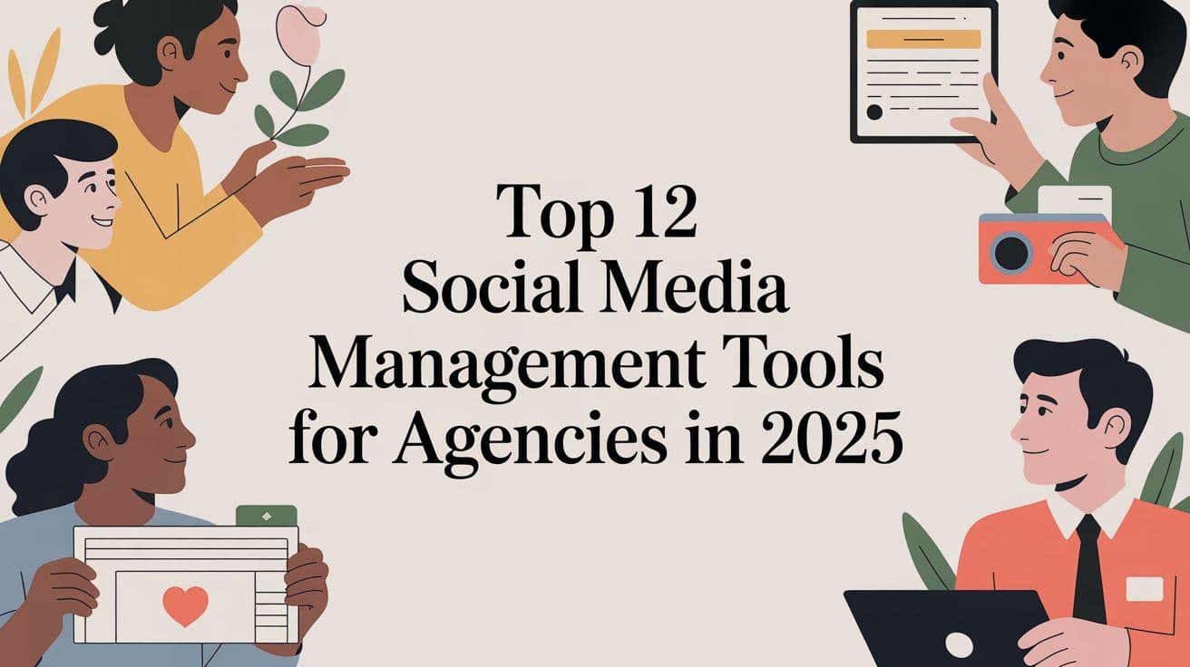 Top 12 Social Media Management Tools for Agencies in 2025