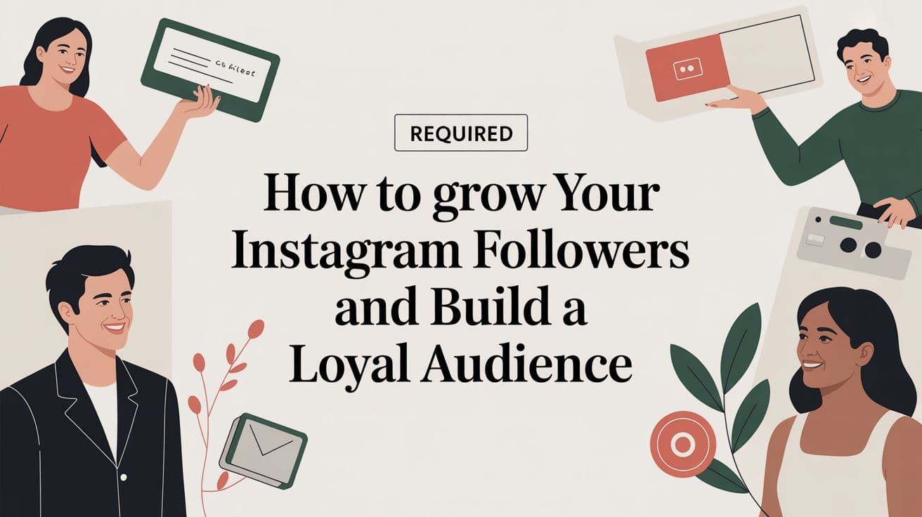 How to Grow Your Instagram Followers and Build a Loyal Audience