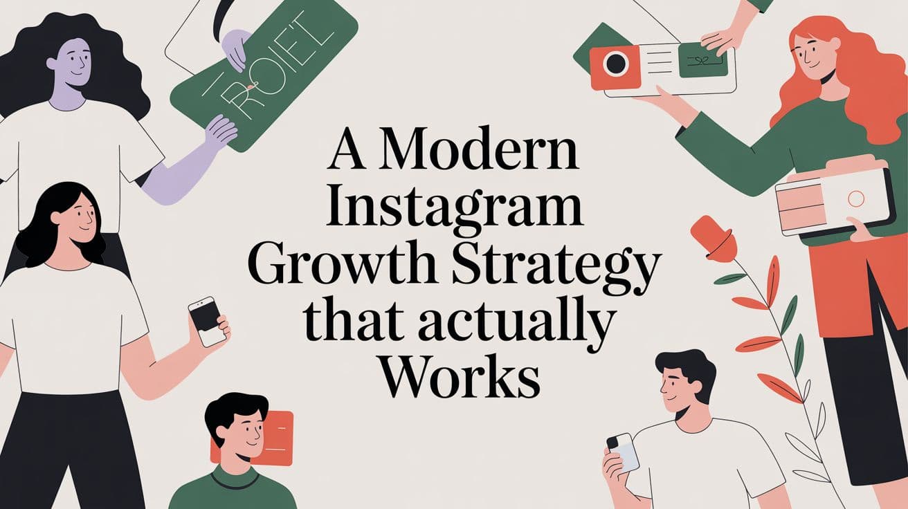 A Modern Instagram Growth Strategy That Actually Works
