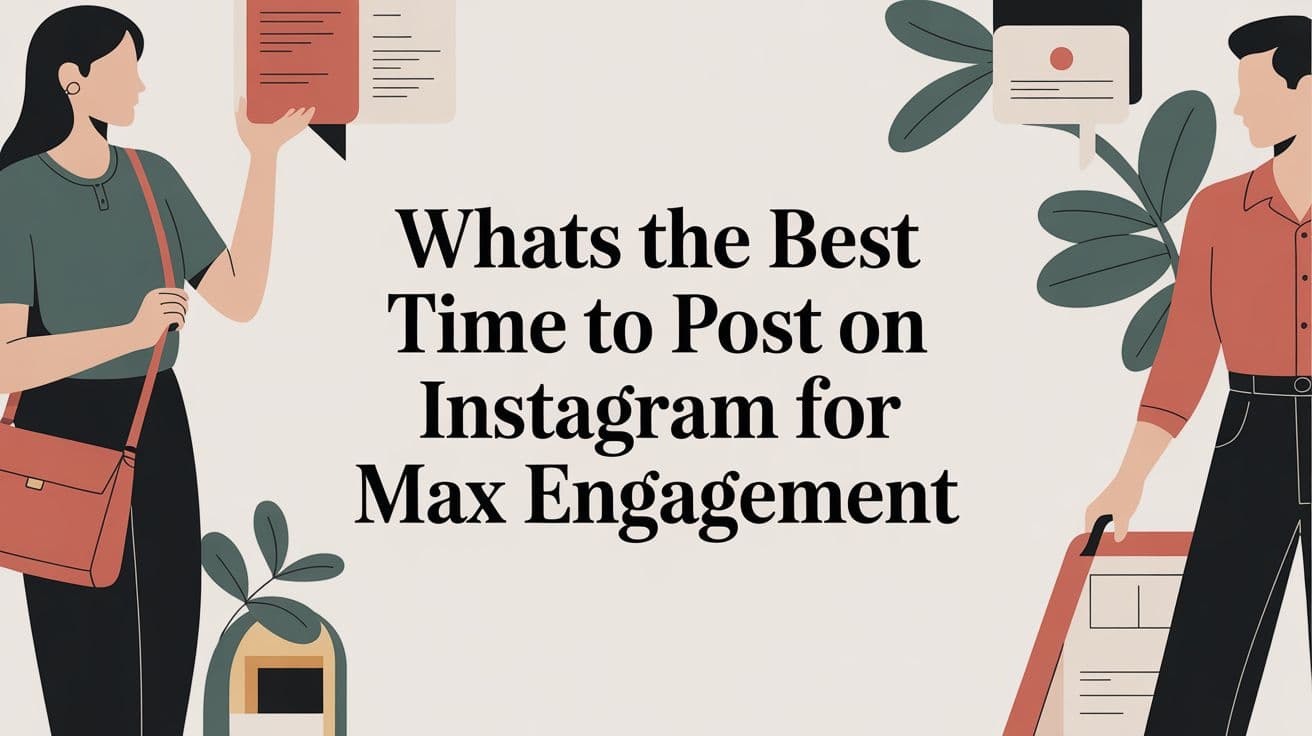 Whats the Best Time to Post on Instagram for Max Engagement