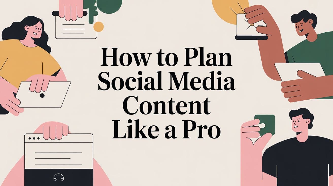 How to Plan Social Media Content Like a Pro