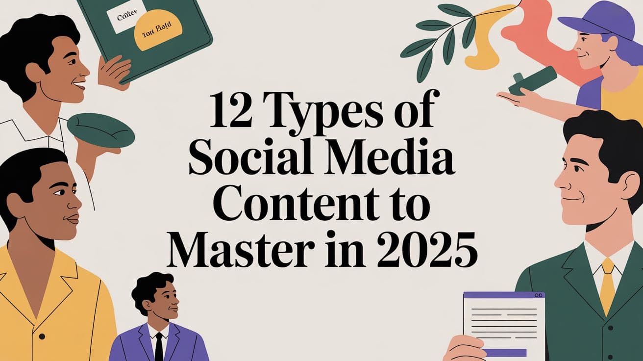 12 Types of Social Media Content to Master in 2025