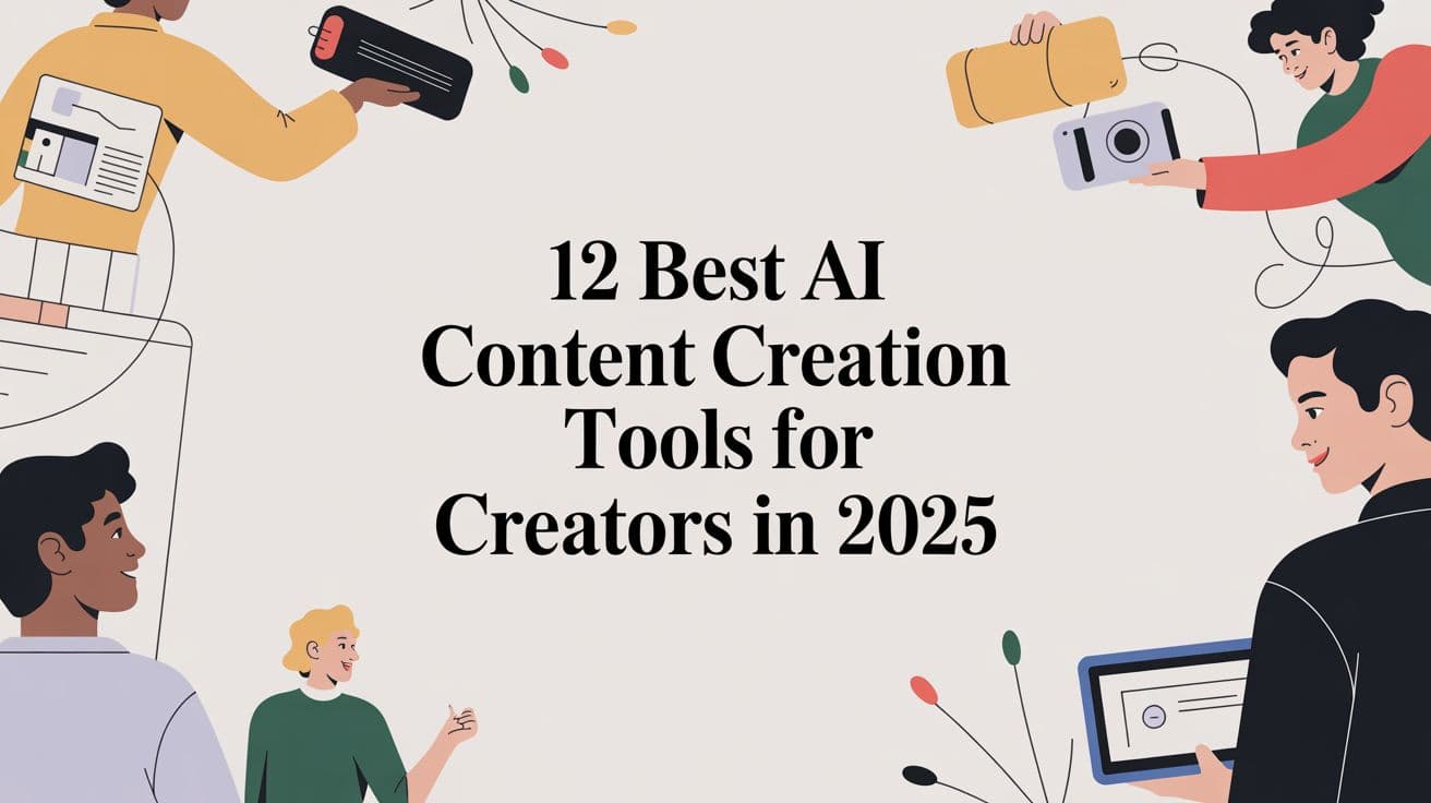 12 Best AI Content Creation Tools for Creators in 2025