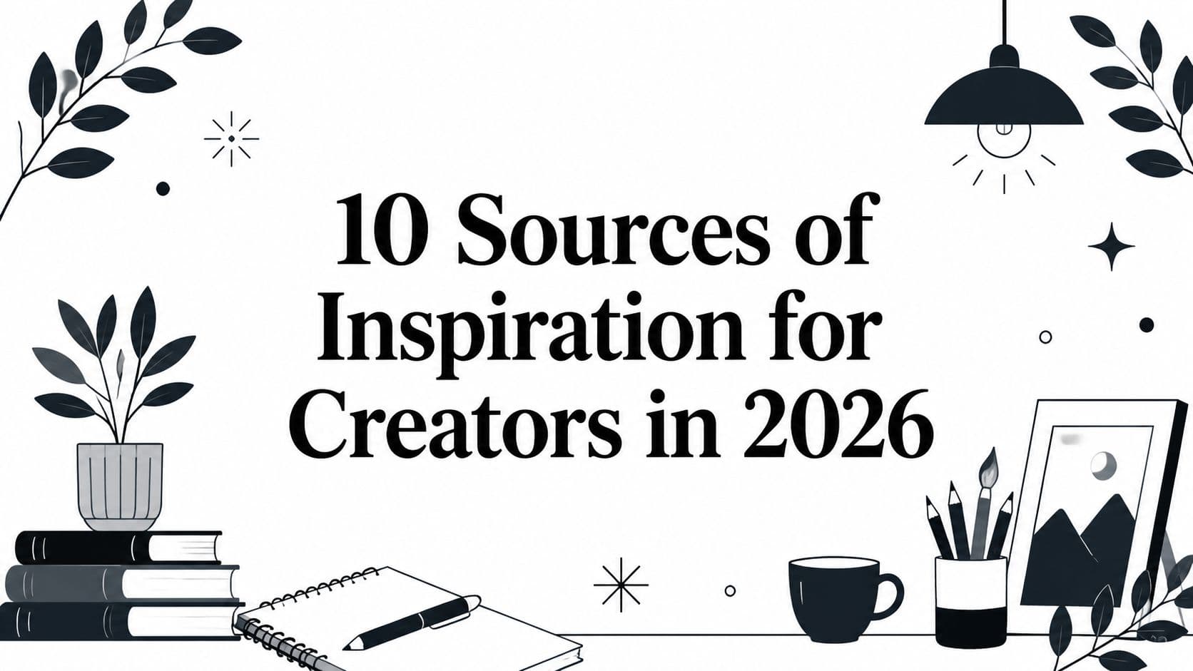 10 Sources of Inspiration for Creators in 2026
