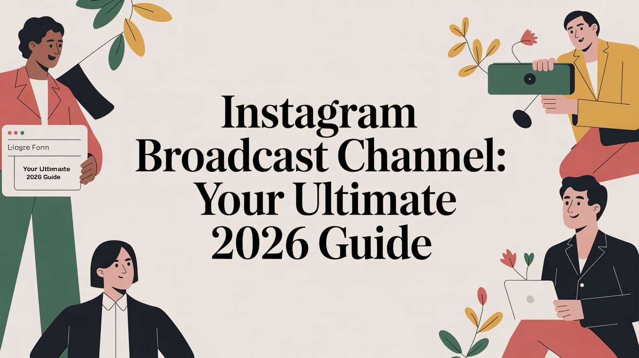 Instagram Broadcast Channel: Your Ultimate 2026 Guide