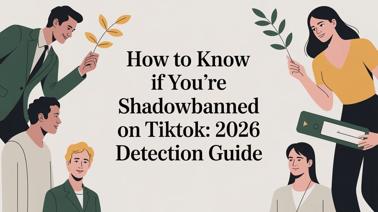 How To Know If You're Shadowbanned On TikTok: 2026 Detection Guide