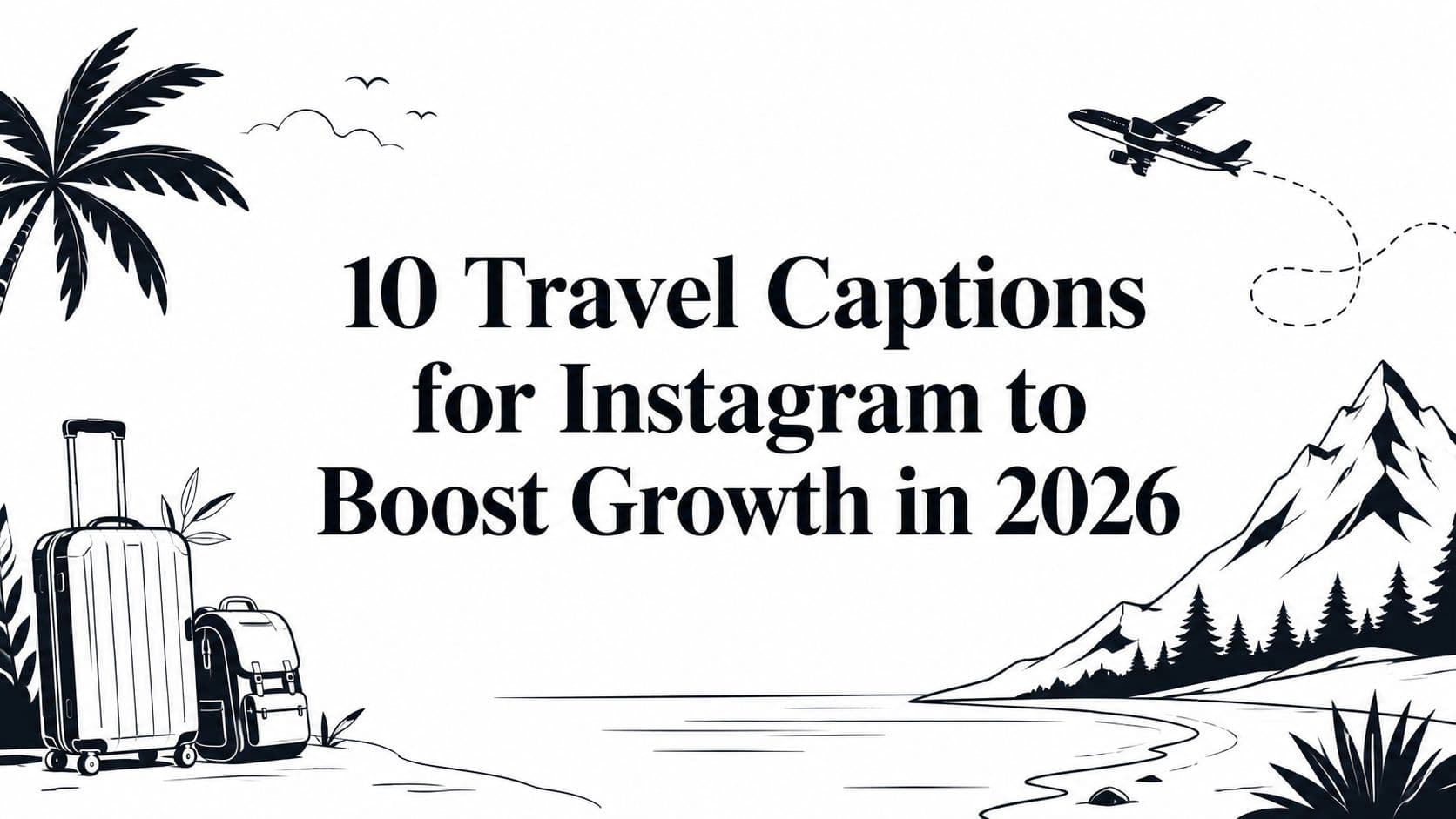 10 Travel Captions for Instagram to Boost Growth in 2026
