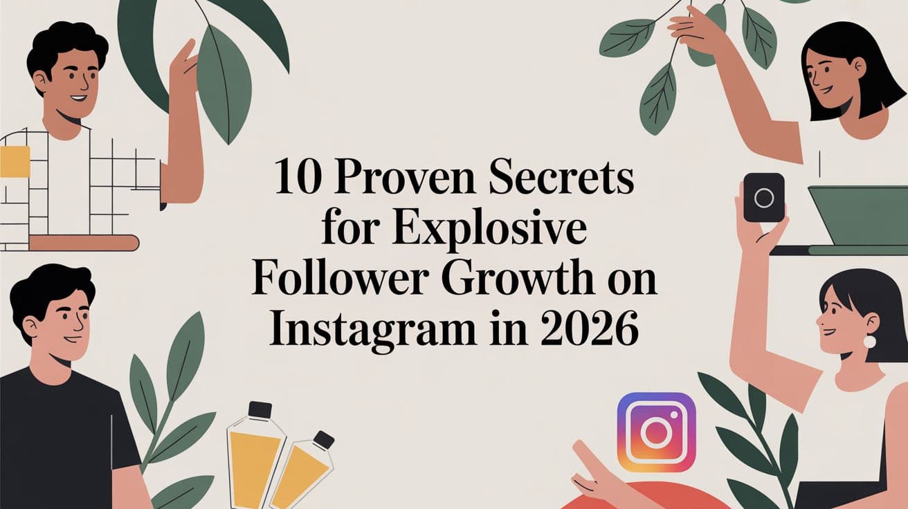 10 Proven Secrets for Explosive Follower Growth on Instagram in 2026