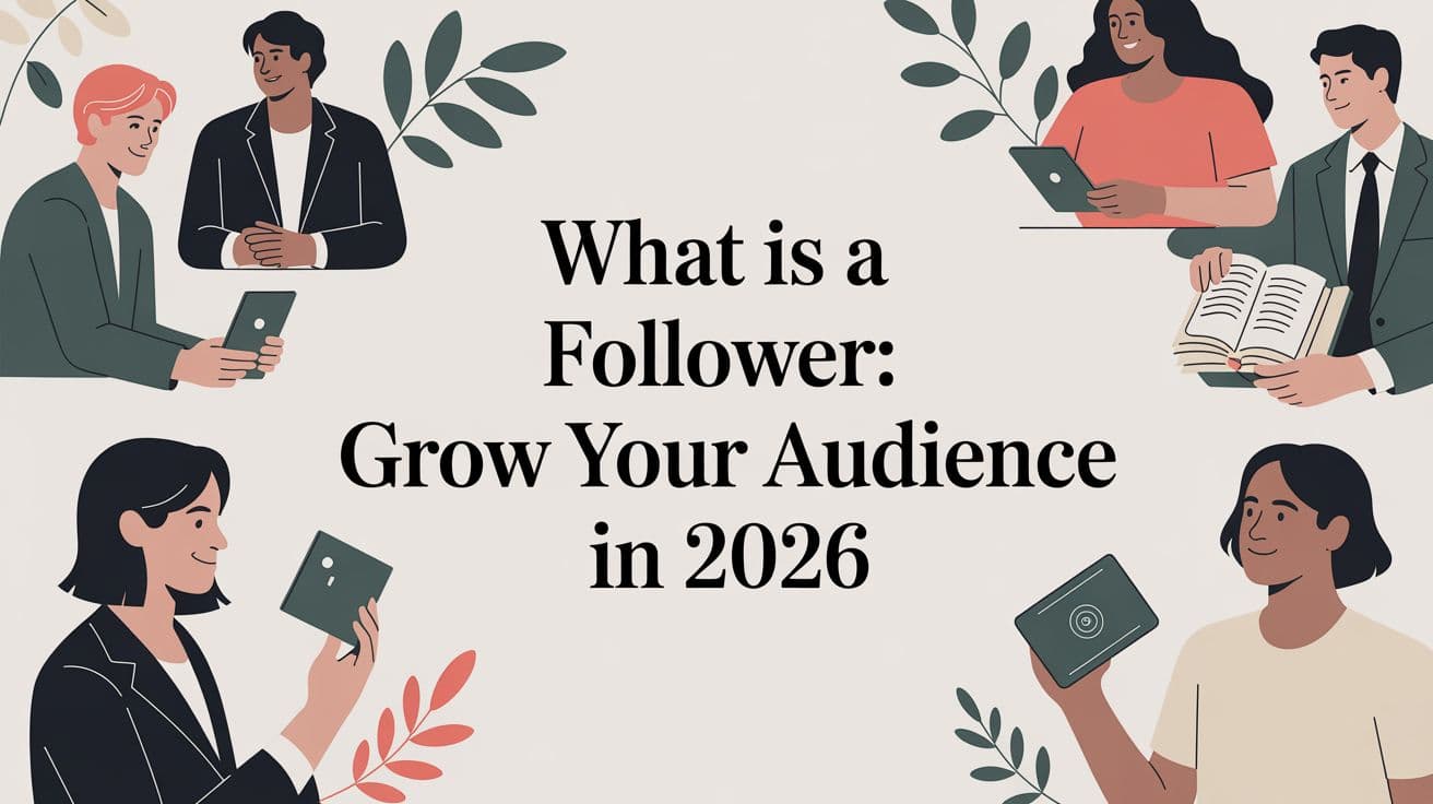 What Is a Follower: Grow Your Audience in 2026