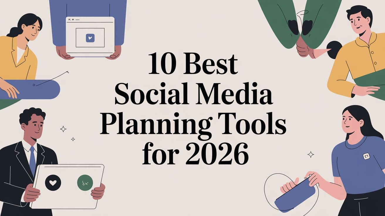 10 Best Social Media Planning Tools for 2026