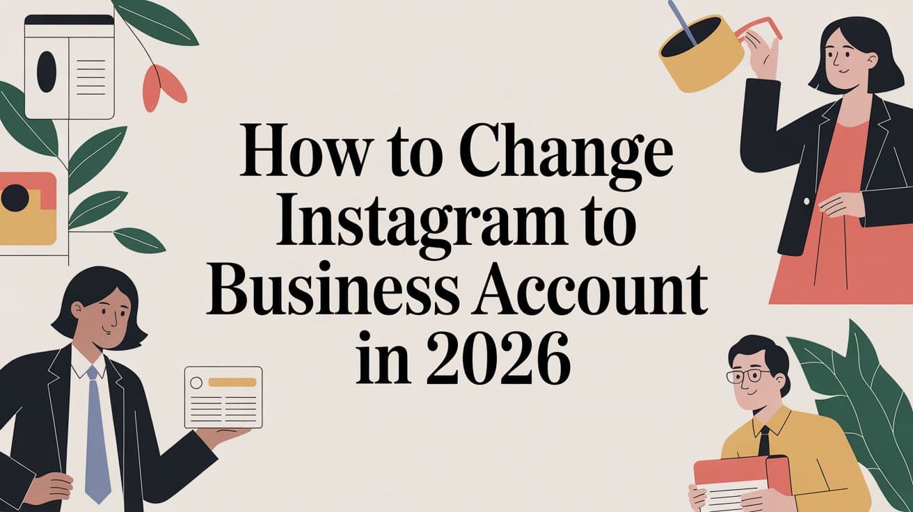 How to Change Instagram to Business Account in 2026