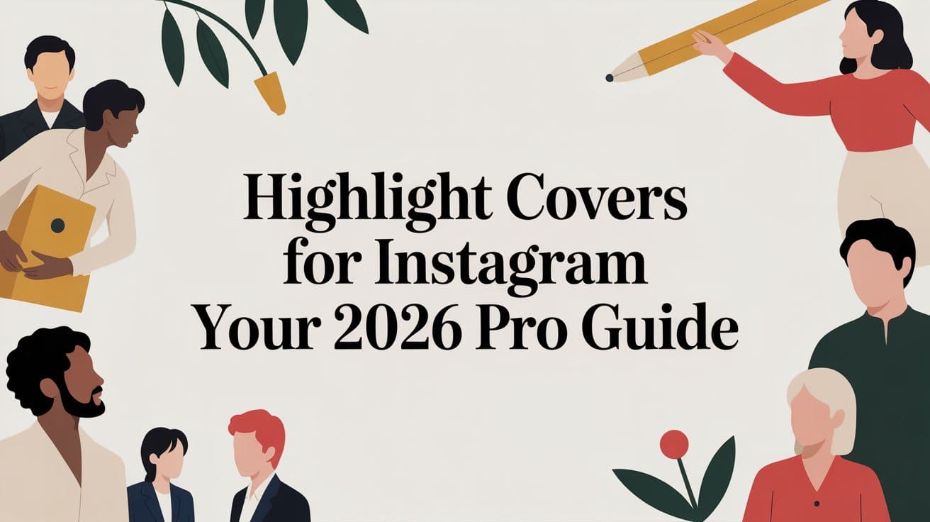 Highlight Covers for Instagram Your 2026 Pro Guide