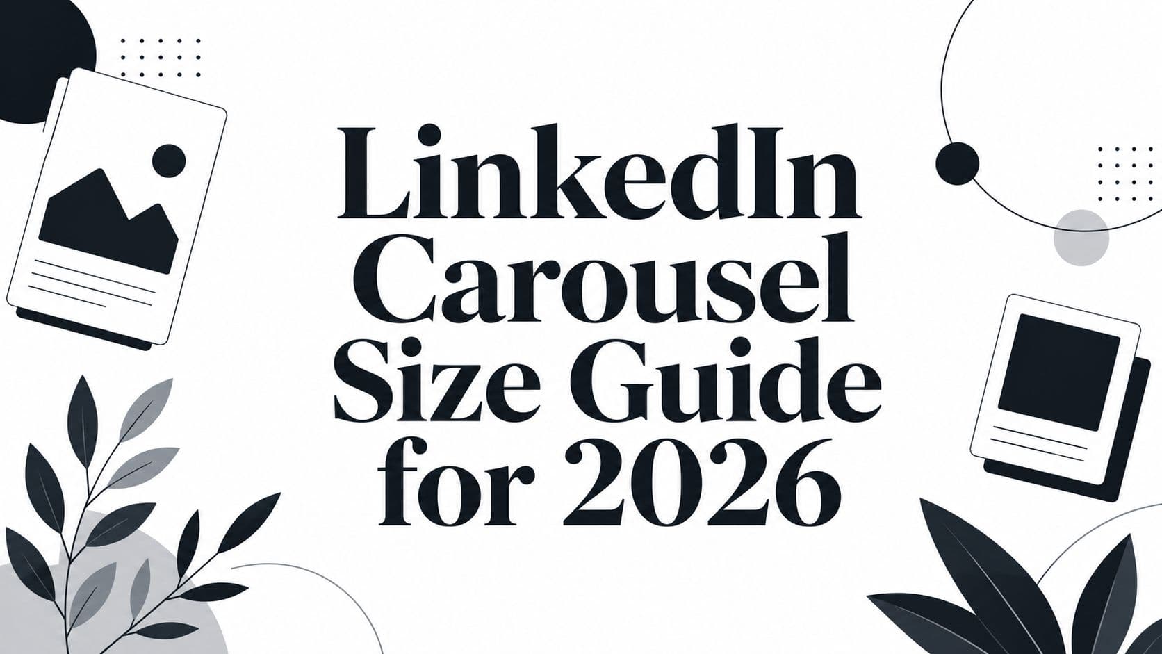 LinkedIn Carousel Size Guide for 2026