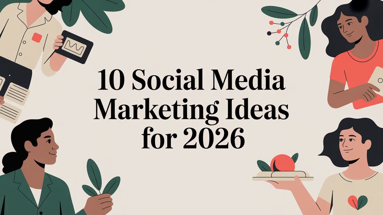 10 Social Media Marketing Ideas for 2026