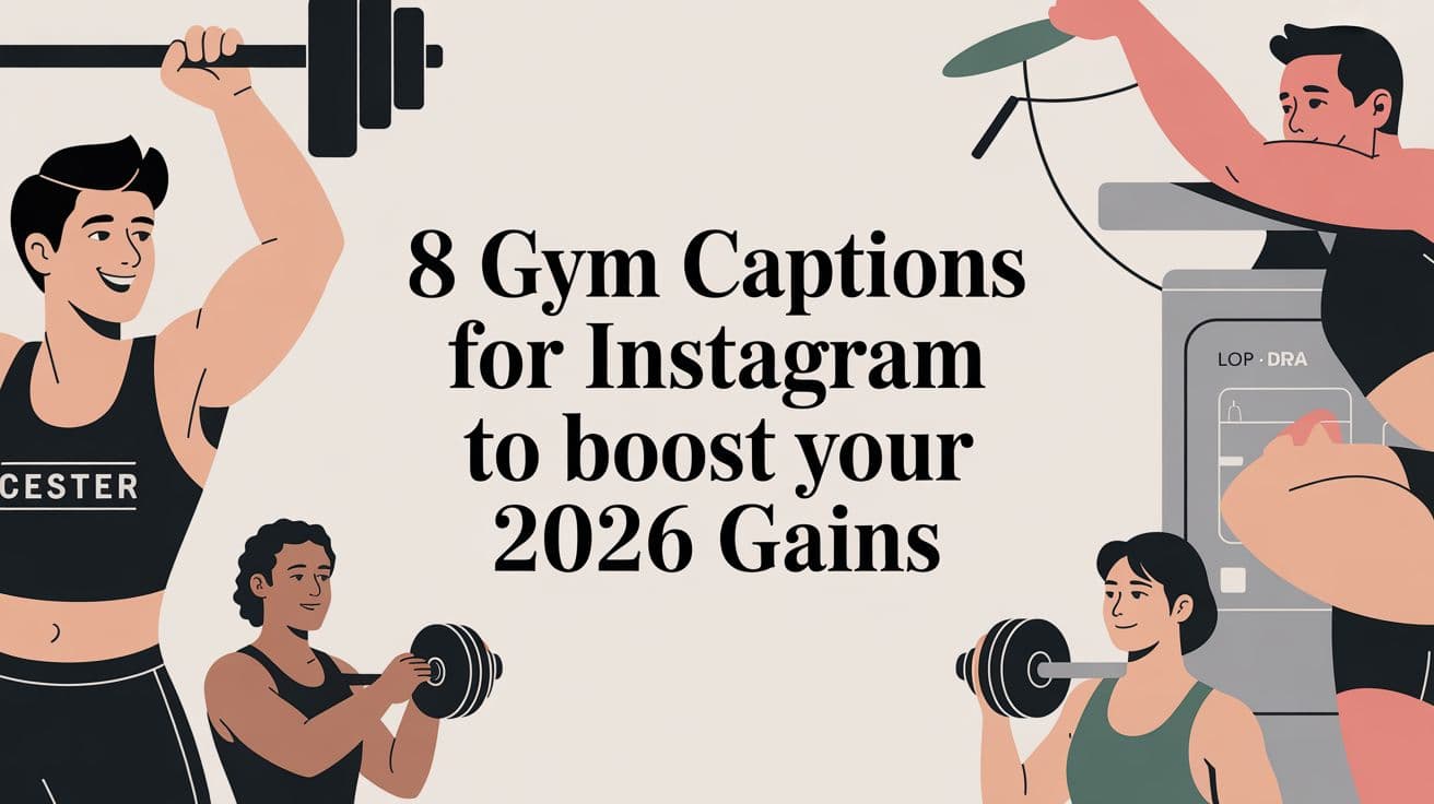 8 Gym Captions for Instagram to Boost Your 2026 Gains