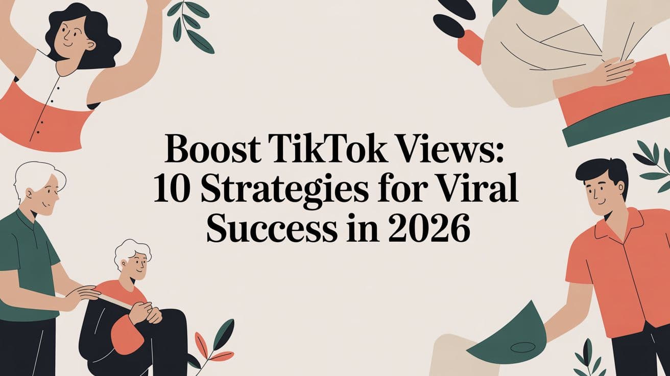 Boost TikTok Views: 10 Strategies for Viral Success in 2026