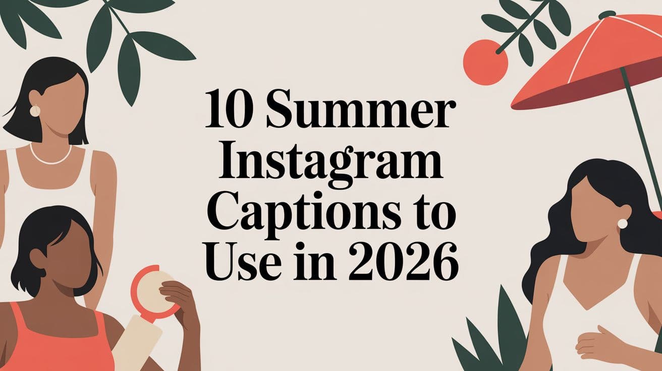 10 Summer Instagram Captions to Use in 2026