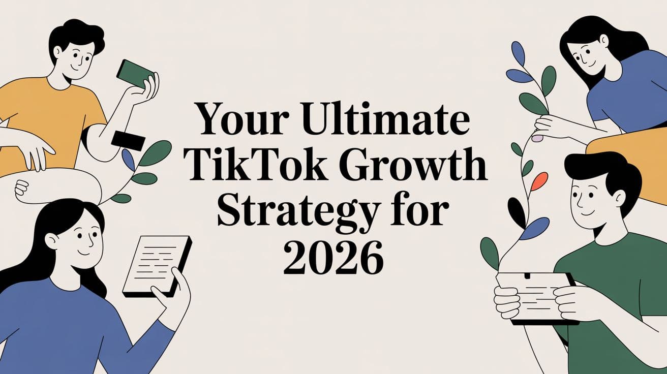 Your Ultimate TikTok Growth Strategy for 2026