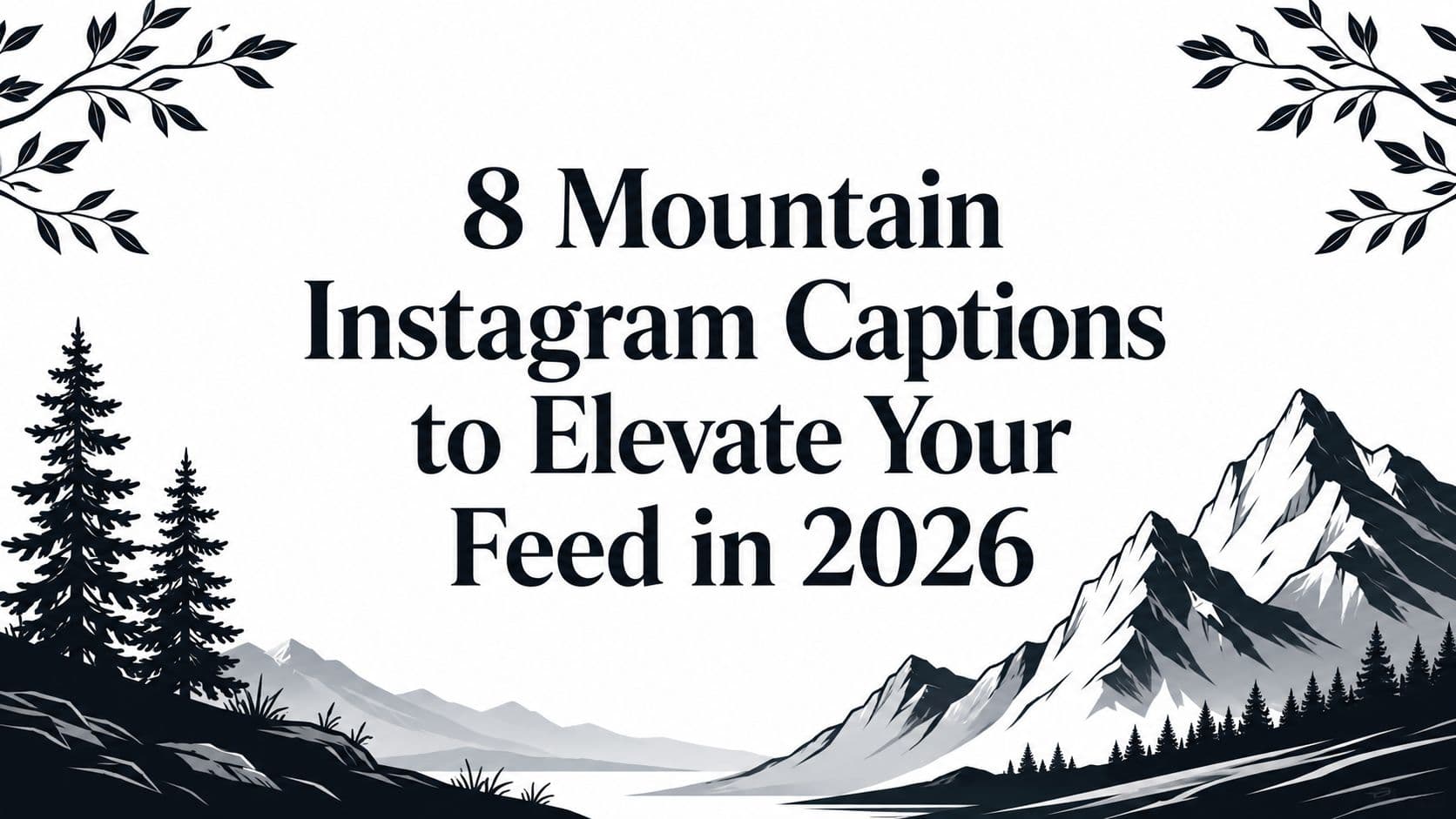 8 Mountain Instagram Captions to Elevate Your Feed in 2026