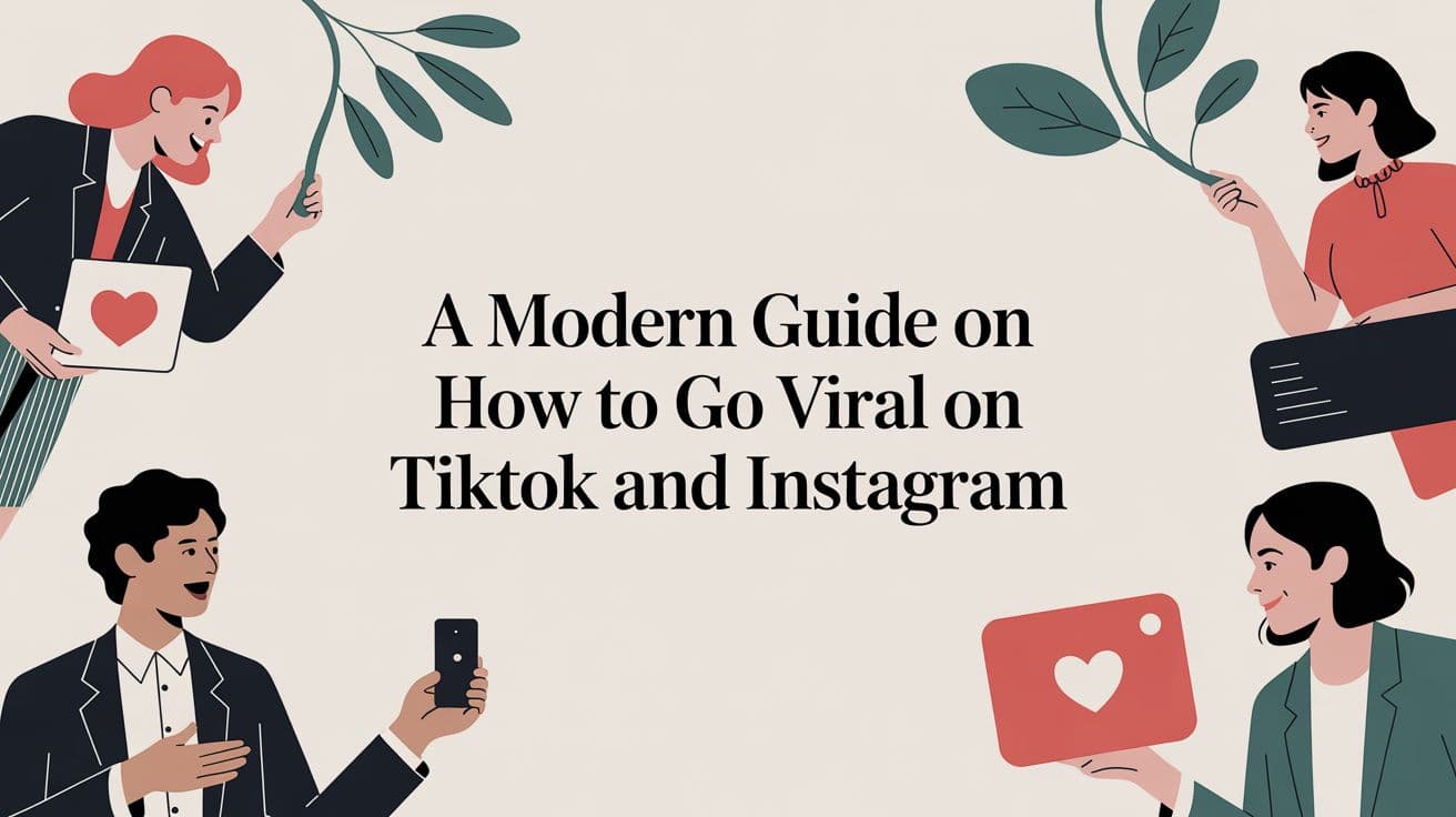 A Modern Guide on How to Go Viral on TikTok and Instagram